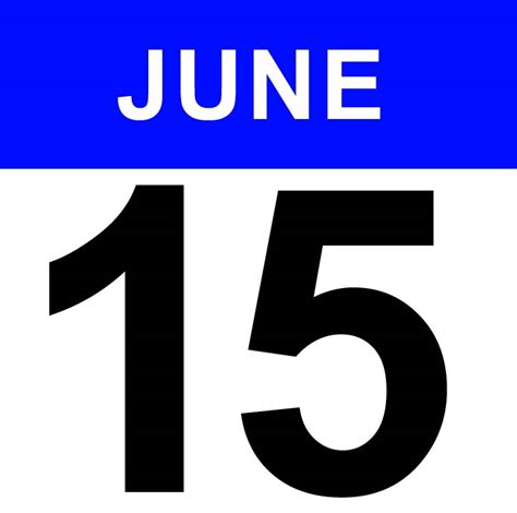 June 15 .